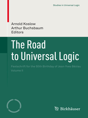 cover image of The Road to Universal Logic
